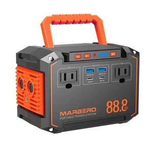 Portable Power Station 88.8Wh Solar Generator 150W Peak Lithium Battery Backu... - Picture 1 of 6