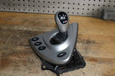 06-10 Interruptor selector perilla palanca de cambios BMW E60 E63 E64 M5 M6 SMG Foto 1 de 4