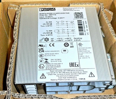 PHOENIX CONTACT QUINT4-DIODO/12-24VDC/2X20/1X40 Foto 1 de 4