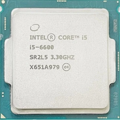 6Th Gen Intel Core i5-6600 LGA1151 CPU Processor 3.3GHz Quad-Core Skylake SR2L5 - Image 1 of 2
