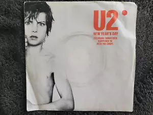 U2 NEW YEARS DAY TREASURE IMPORT PS PICTURE SLEEVE - Picture 1 of 4
