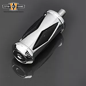 Chrome Anti-Slip Shift Shifter Peg Fit For Harley Touring Softail Sportster XL - Picture 1 of 1
