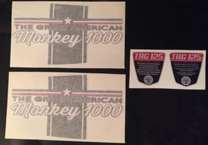 The Great American Monkey 1000,  Honda CT70,  Icebear Champion Decals. - Picture 1 of 8