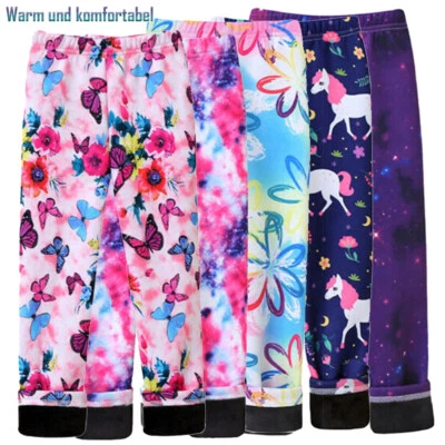 Mädchen Winter Leggings/Kinder Thermohosen / Kinder Langhosen/Winterhosen Outer - Bild 1 von 4