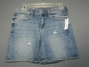 Pilcro And The Letterpress pantaloncino donna nuovo con etichetta cotone jeans slim fidanzato taglia 26 - Foto 1 di 8