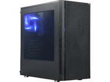 DIYPC DIY-BG01 Black USB 3.0 ATX Mid Tower Gaming Computer Case with Pre-install