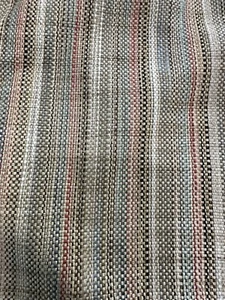 Two Custom Calico Extra Long Valances Striped Lined 222” X 22” Flat Straight - Picture 1 of 8
