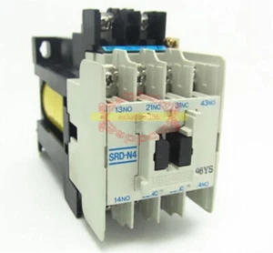 MITSUBISHI SRD-N4 RELÈ CONTATTORE DC24V 4A 4NO NUOVO - Foto 1 di 1