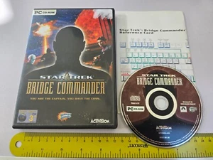 STAR TREK BRIDGE COMMANDER for WINDOWS 95 98 XP PC CD ROM Boxed Game Disc UK ENG - Picture 1 of 2