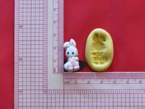Baby Bunny Rabbit Easter Silicone Mold A917 Chocolate Fondant - Picture 1 of 1