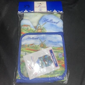 Dutch Memories Textiel Set, Apron, Oven Mit, Hot Pad - Picture 1 of 24