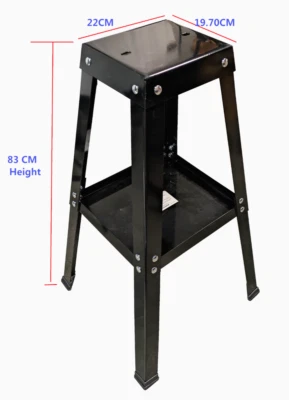 Soporte universal para amoladora de banco VISE de 4 patas con bandeja de herramientas soporte para amoladora Foto 1 de 2