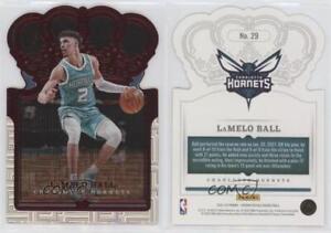2021-22 Panini Crown Royale Asia Red LaMelo Ball #29