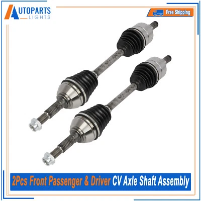 2x CV Axle Shaft Front Left Right For GMC Envoy 2002-2009 Olds Bravada Saab 9-7x - Image 1 of 4