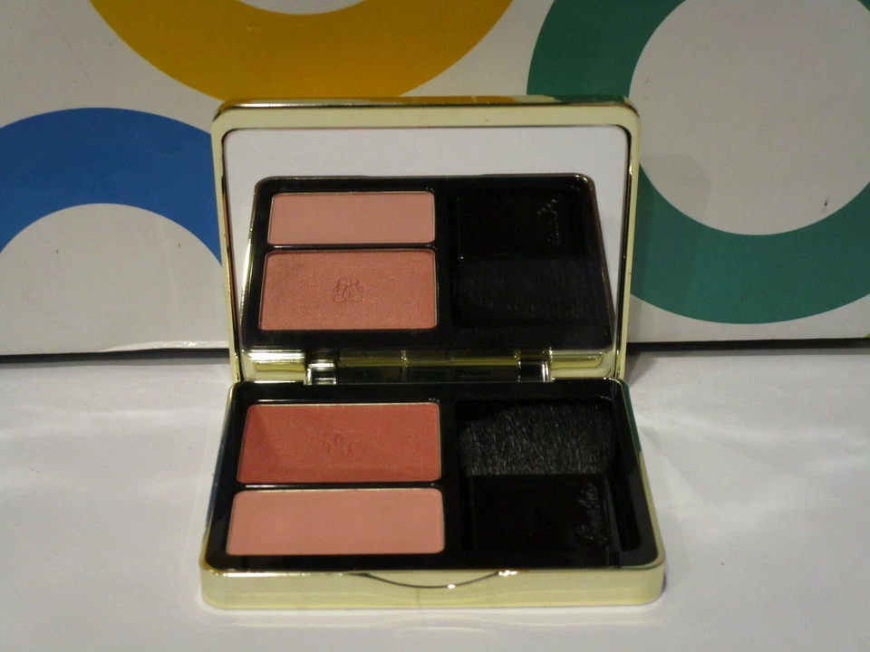 GUERLAIN ~ ROSE AUX JOUES BLUSH DUO ~ # 02 ROSA CHIC ~ 0,21 OZ SIN CAJA Foto 1 de 1