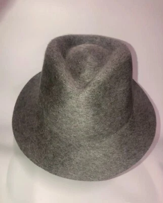Eugenia Kim  Fedora Large Blaine Gray Mix Wool Felt   - Image 1 of 4