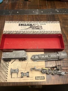 John A. Englsih Co. NO 5000 Pacific Locomotive & Tender Kit Unpainted Raw - Picture 1 of 11