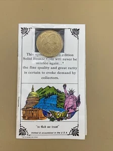 Bicentennial of the US Constitution Collector’s Coin Bronze Charleston Mint - Picture 1 of 4