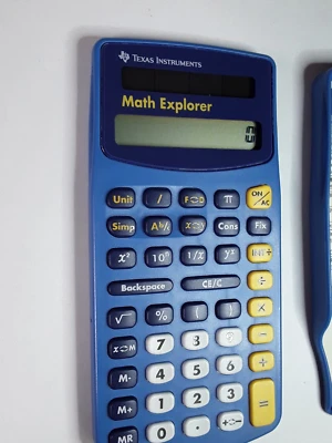 Texas Instruments Math Explorer - Pre Owned, Tested, LCD Displays All Good - Image 1 of 4