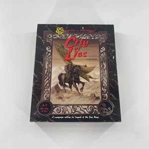 City of Lies L-1 Campaign Setting 100% Complete Legend of the Five Rings RPG AEG - Picture 1 of 15