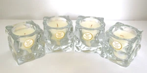 Fifth Avenue Crystal Christmas Ice Votives Vanilla Scented Candle Set of 4 - Picture 1 of 11