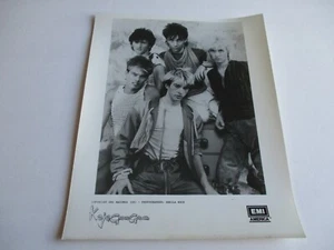 KAJAGOOGOO 8 X 10 Glossy Black & White 1980's Vintage Picture Promotional EMI  - Picture 1 of 3