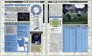 Raith Rovers FC - Club Directory - Orbis Football Collection 1990-91 Page - Picture 1 of 1