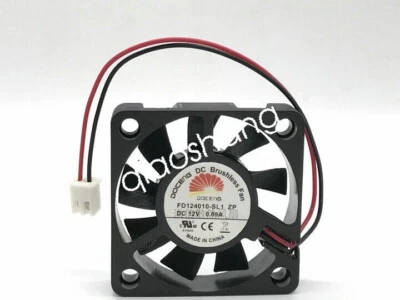 DOCENG FD124010-SL1 ZP DC12V 0.09A 4010   NEW fan 2pin - Image 1 of 2
