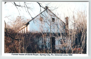 Photo Vintage Former House of David Royer in Spring City, PA. Reprint - Picture 1 of 2