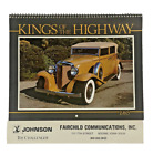 Vintage 1985 Kings of the Highway Automobile Wall Calender