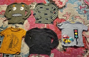 Lot of Gymboree & Next 3 4 4t winter coat sweatshirt sweaters shirts outfit lot - Picture 1 of 8