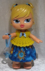 Passend für 12" Big Bratz Babyz #36 Top, Rock & Schnuller Set, handgefertigte Kleidung - Bild 1 von 3