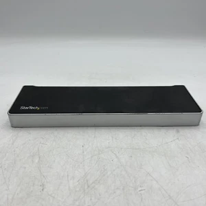 StarTech Triple-Monitor USB 3.0 Stacja dokująca - Czarny/Srebrny (USB3DOCKH2DP) - Zdjęcie 1 z 9