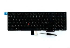 Lenovo ThinkPad T560 P50s Keyboard Nordic Black 01AV278 - Picture 1 of 4