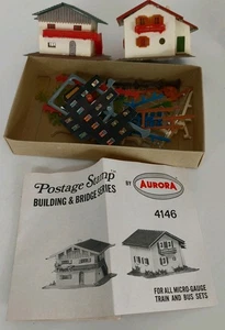N Scale Model Train Aurora Postage Stamp Kit #4146-125 as shown A5 - Picture 1 of 7