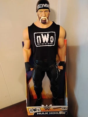 好莱坞绿巨人霍根 WWE 巨人 31 英寸人偶 BoX WWF NWO 4Life  — 第 1/2 张图片