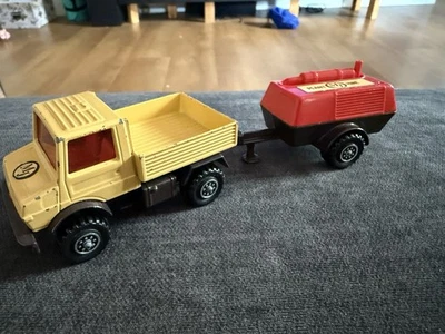 Matchbox Superkings Unimog K-30 Trailer Truck – Mercedes 1978 Vintage VGC - Image 1 of 4