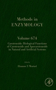 CAROTENOIDS BIOLOGICAL FUNCTIONS OF CARO (Hardback) (9780323913515) - Picture 1 of 4