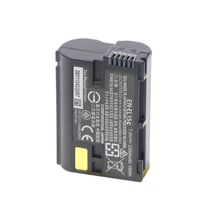 Batería EN-EL15c para cámara Nikon Z5 Z6 Z6II Z7 II D850 D810 D750 MH-25a - Imagen 1 de 4