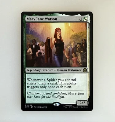 Magic the Gathering: Mary Jane Watson Marvel's Spider-Man Regular NM - Image 1 of 3