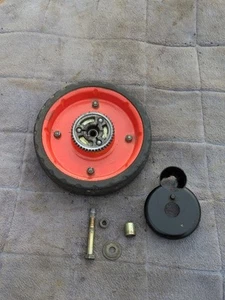 Lawn Boy 22243, 22260 Commercial Rear Drive Wheel Assembly 683464 W/ Bolt, Cover - Picture 1 of 9