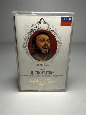 Verdi Il Trovatore - Highlight-Selection-Querschnitt-Brani Scelti - Kassette - Bild 1 von 4