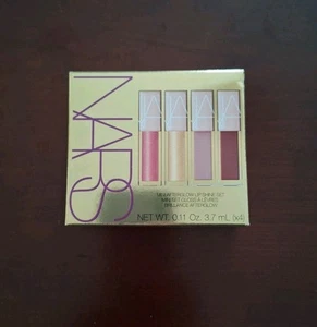 Nars mini afterglow lip shine set - SHADES orgasm/ A-Lister/Nympho/Aragon BNIB - Picture 1 of 3