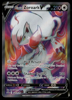 Hisuian Zoroark V Promo SWSH: Sword & Shield Promo Cards SWSH297 NM Pokemon TCG - Image 1 of 2