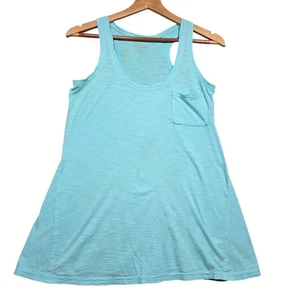 Lilly Pulitzer Racerback Light Blue TankTop Size Small - Picture 1 of 5