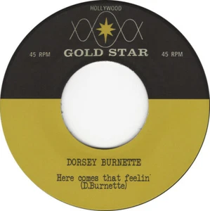 7"✦ DORSEY BURNETTE ✦ "Here Comes That Feeling / XKE" 50s Rare Unissued Dancers♫ - Imagen 1 de 1