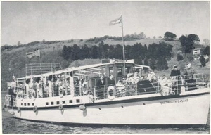 MV Dartmouth Castle, River Dart Steamboat Co., South Devon England Postcard - Bild 1 von 2