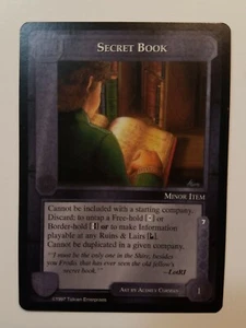 MIDDLE-EARTH CCG MECCG SECRET BOOK AGAINST THE SHADOW ATS COMMON C2 LOTR CARD - Picture 1 of 2