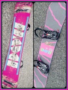 Burton Dominant 2008 “Park King” Snowboard 159cm Ride RX Series Bindings - Picture 1 of 9