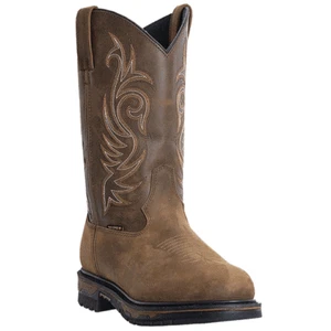LAREDO MENS 11" TAN CHEYENNE BRAZOS COWBOY BOOTS 68112 M/EW 7-16 NEW - Picture 1 of 1